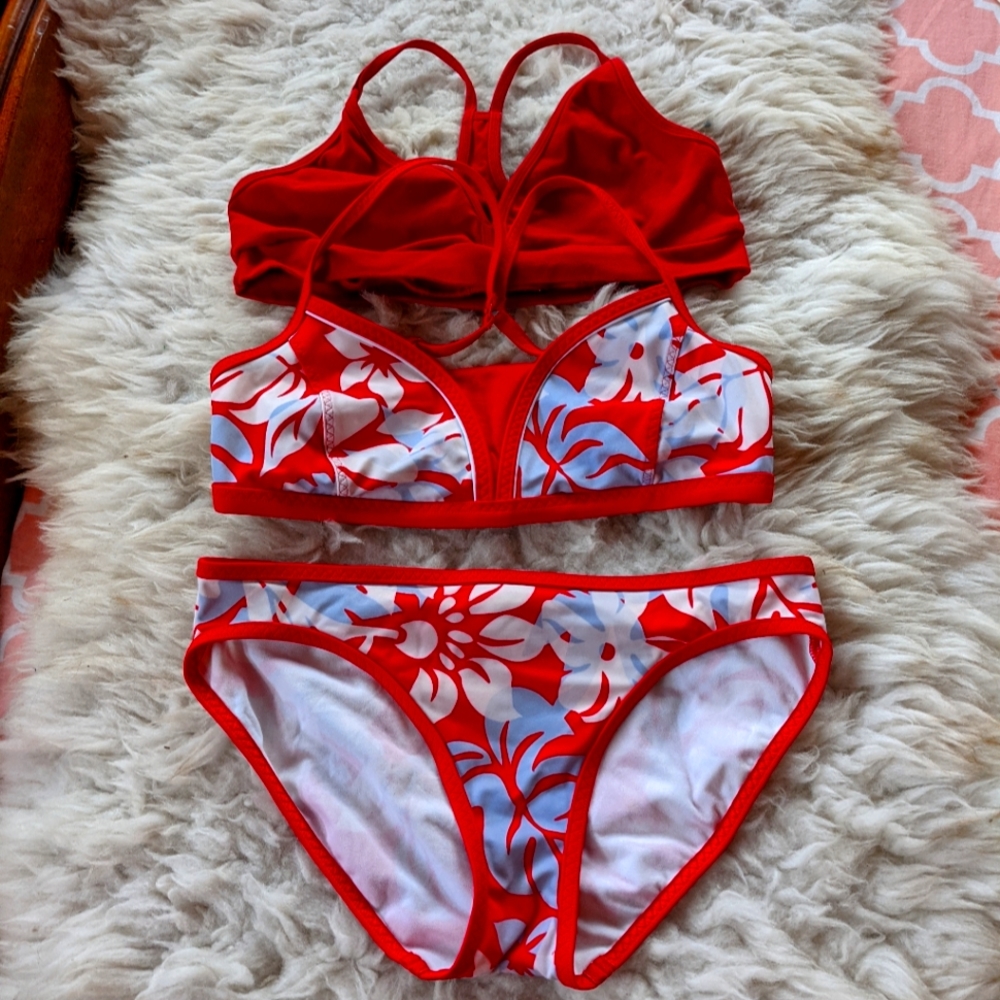 Lands end bikini set